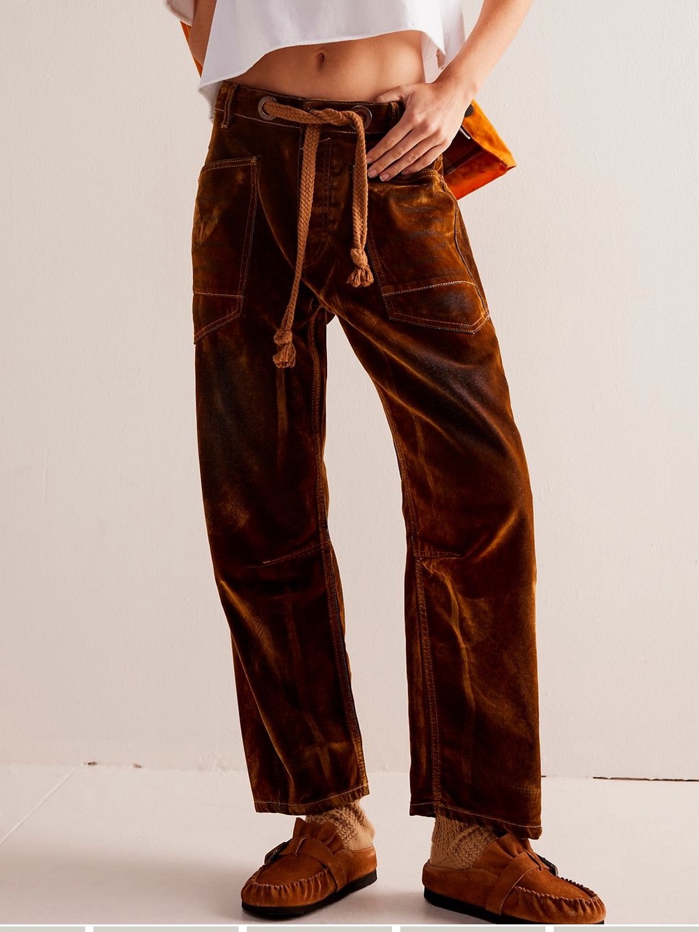 Free People Flocked Moxie Jeans